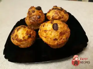 Сирні булочки з шоколадом
