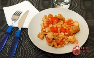 Гребінці З Помідорами Та Грибами