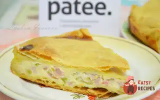 Пиріг З Шинкою, Бринзою Та Солоними Огірками