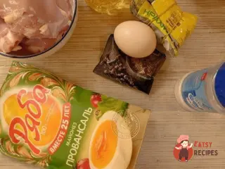 Крок 1: Котлети з рубленої курки по-міністерськи