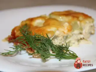 Запіканка з куркою та кабачками