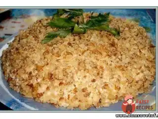 Листковий салат з кальмарами