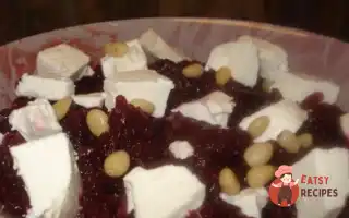 Салат З Буряка З Кедровими Горіхами Та Сиром