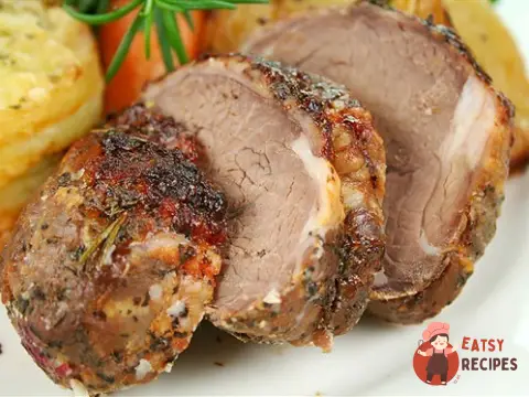 Запечена баранина по-грецьки з картоплею та маслинами