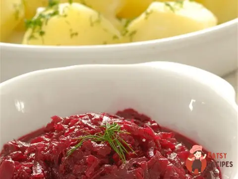 Буряк з часником та волоськими горіхами