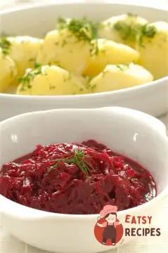 Буряк з часником та волоськими горіхами