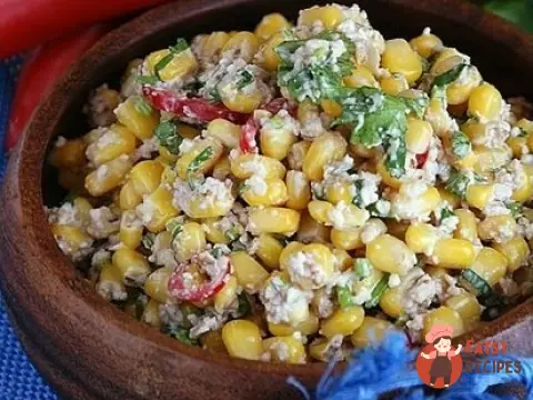 Кукурудза з горіхами