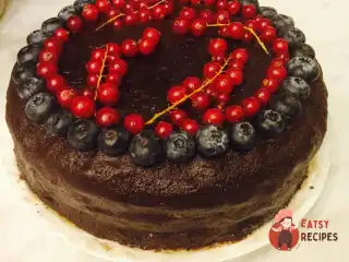 Шоколадний торт з маскарпоне