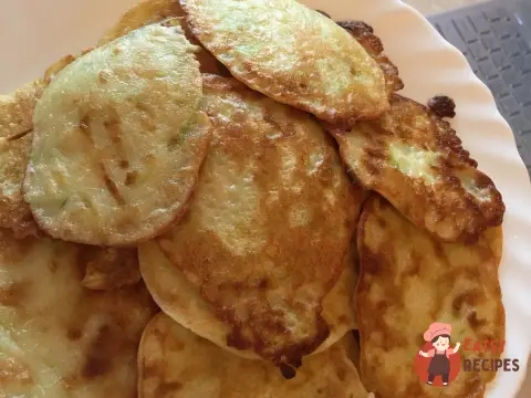 Солодкі кабачкові оладки