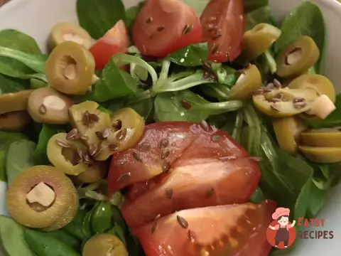 Легкий салат корн