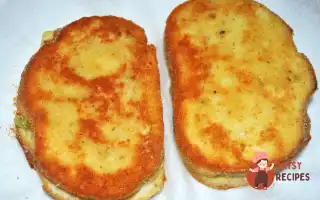 Хрусткі Смажені Грінки З Куркою Та Сиром