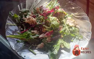 Салат З Качиною Грудкою, Грушею, Рокфором І Руколою