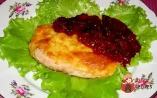 Куряче Філе З Брусничним Соусом