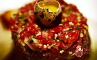 Тартар Із Яловичини З Анчоусами Та Корнішонами