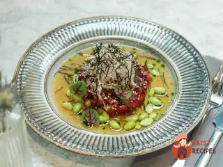 Тартар із в'яленого кавуна