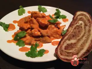 Курячий бефстроганів