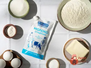 Крок 1: Кекс зі згущеного молока