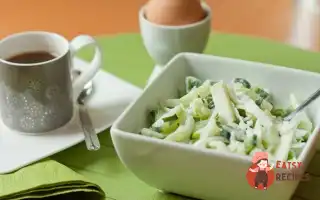 Салат Із Кольрабі З Огірком