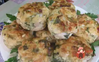 Рубані Курячі Котлети З Картоплею