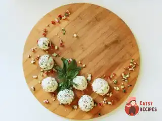 Сирні кульки з сьомгою