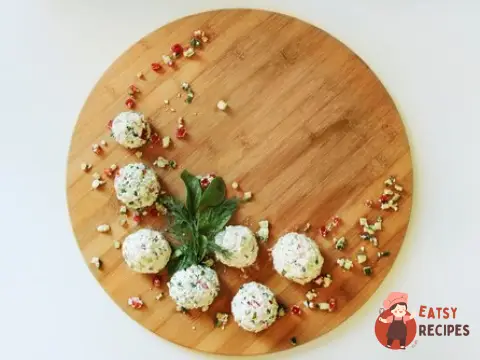 Сирні кульки з сьомгою