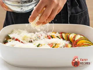 Крок 9: Кабачки в духовці з помідорами