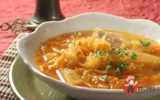 Кислі Щі З Шинкою Та Грибами
