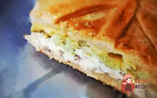 Листковий Пиріг З Куркою, Брокколі Та Чері