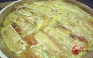 Кіш З Лососем Та Камамбером