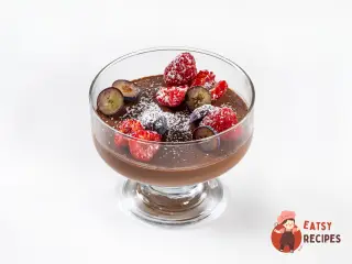 Крок 9: Пісочна шоколадна панакота