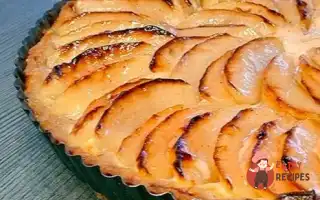 Яблучний Тарт Зі Сметаною