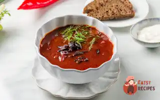 Пісний Борщ Із Чорносливом