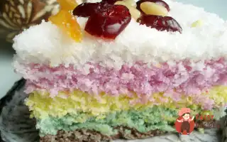 Різнокольоровий Рисовий Пиріг (Тток)