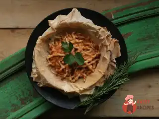 Трофі з рагу з кролика та копченим сиром