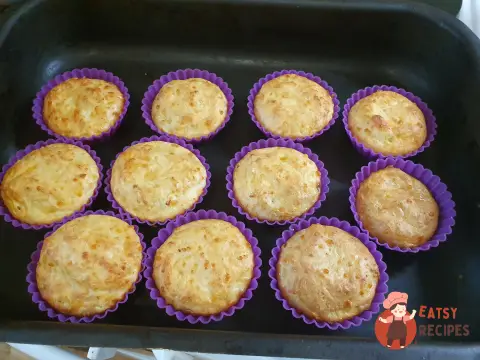 Пряні кекси з овочами
