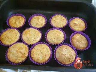 Пряні кекси з овочами