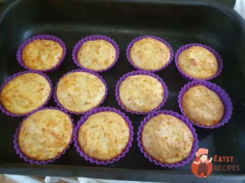Пряні кекси з овочами
