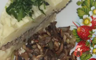 Запіканка Картопляна З Грибами