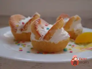 Кекси з вершковим кремом