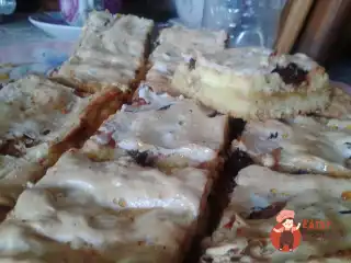 Пиріг сирно-яблучний