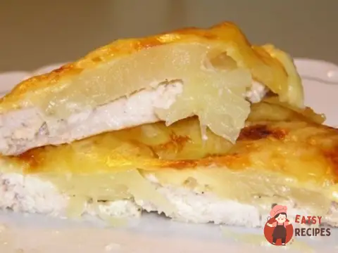 Філе курча під ананасами