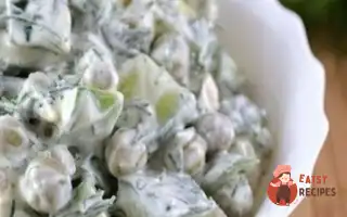 Курячий Салат З Огірками Та Горошком