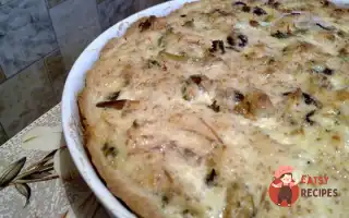Пиріг З Куркою, Грибами Та Броколі