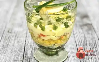 Салат Із Морської Капусти З Крабовими Паличками