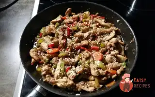 Курочка З Солодким Перцем І Стручковою Квасолею По-Східному