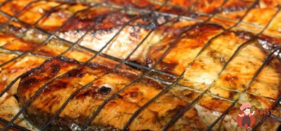 Лосось на грилі з чебрецем