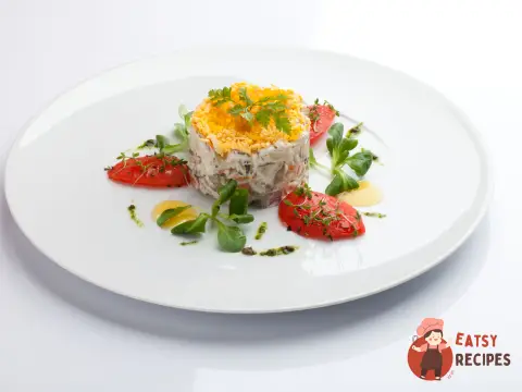 Олів'є з копченою курячою грудкою