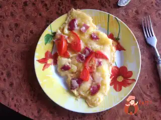 Сирний пиріг на сковороді