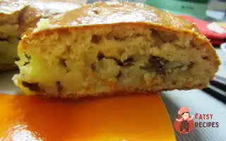 М'яСний Пиріг З Картоплею На Тесті Кефіру.