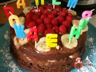 Швидкий шоколадний бісквіт